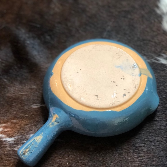 Mexican Pottery Floral Plate - Picture 5 of 11